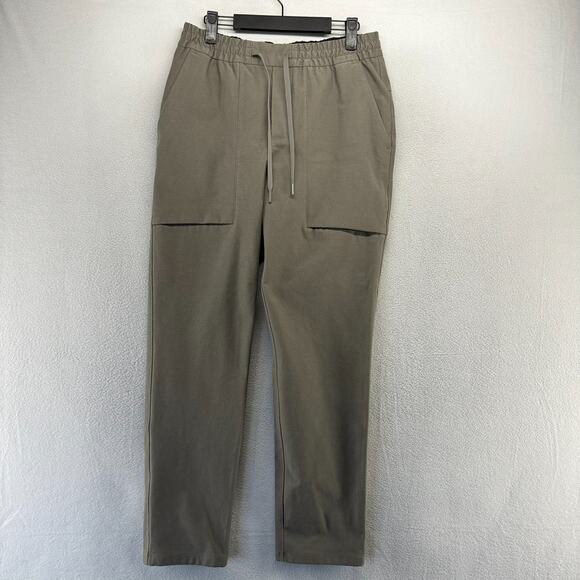 Lululemon Other - Lululemon Bowline Pants Men's Medium Gray Elastic Waist Chino Preppy Casual Tech